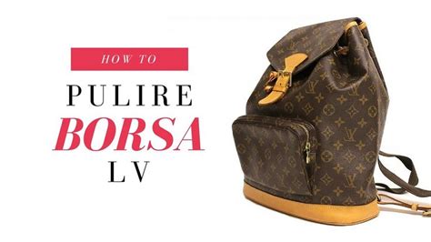 scurire manici louis vuitton|HOW TO: PULIRE LA BORSA LOUIS VUITTON .